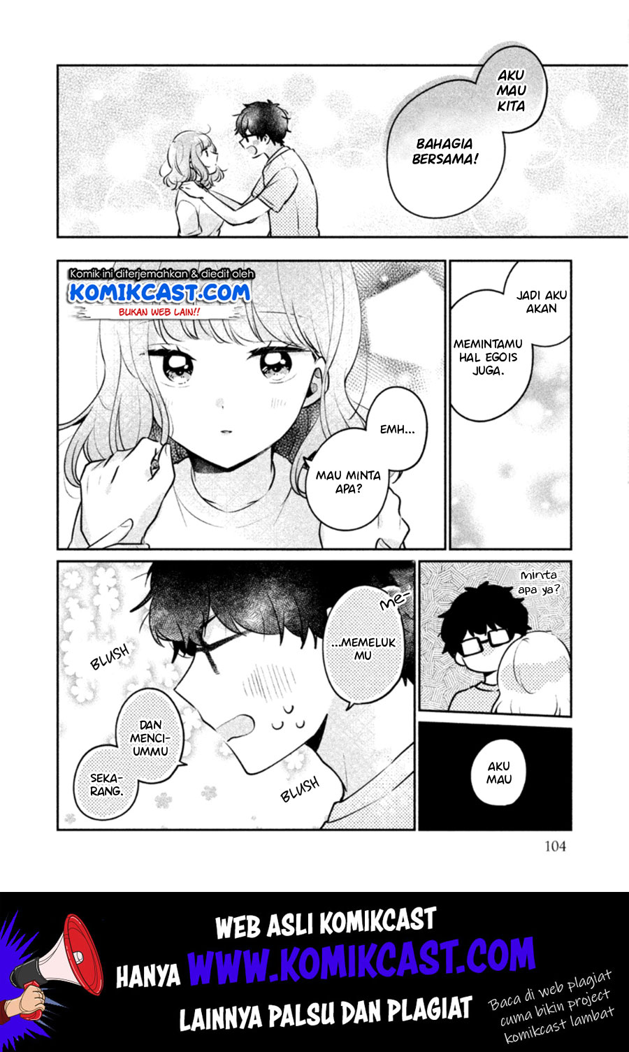 It’s Not Meguro-san’s First Time Chapter 24 Bahasa Indonesia